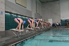 Swimming vs Babson  Wheaton College Swimming vs Babson College. - Photo By: KEITH NORDSTROM : Wheaton, Swimming, Babson